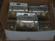 *Box Containing Five Stainless Steel Uplighters