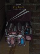 *Box Containing 144 Maxim LED Superbright Pig Torch Keyrings