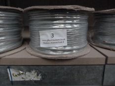 *100m of 618Y 1.5mm Grey Brown Cable