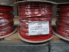 *100m of 6491X 1.5mm Red Cable