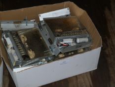 *Box Containing Six Stainless Steel Uplighters