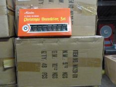 *Four Cartons Containing Forty Eight Sets of Maxim Christmas Indoor Fairy Lights