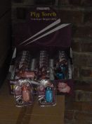 *Box Containing 144 Maxim LED Superbright Pig Torch Keyrings