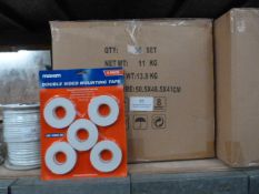 *Case Containing 96 Pack of Five Double Sided Mounting Tape