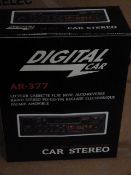 *Box Containing Eight AR-377 Digital Car Stereos
