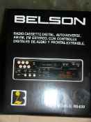*Carton Containing Eight Belson Model:BS-850 Car Stereos