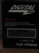 *Box Containing Eight AR370 Car Stereos