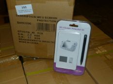 *Twenty Boxes Containing Forty Wii U Screen Protection Kits