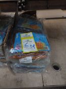 *Sixty Inflatable PVC Multicoloured Backpacks