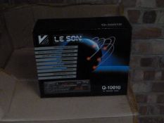 *Box Containing Eight Lesson Q-10010 Car Stereos