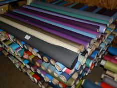 *Pallet of Fire Rated Faux Leather Upholstery Cloth