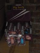 *Box Containing 144 Maxim LED Superbright Pig Torch Keyrings