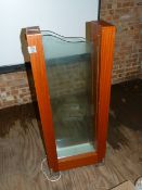 *Mahogany and Plate Glass Room Divider