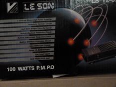 *Box Containing Six Lesson Model:LS12-02 100w Two Channel Stereo Amplifiers