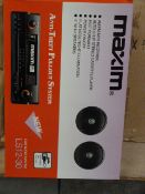 *Five Maxim AM/FM MPX Car Stereos Model:LS1230 Complete with Speakers