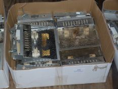 *Box Containing Five Stainless Steel Uplighters