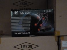 *Box Containing Six Lesson Model:LS12-02 100w Two Channel Stereo Amplifiers