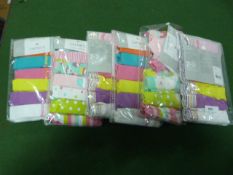 *Six Pack's of Seven Girls Pants Age:2-3