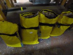 Four Flood Defence Sand Bags