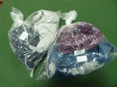 *Two Packs of Men's T-shirt/Shorts Pajamas Size: Small