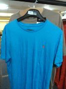 *Two Men's Cotton T-shirts (On Blue, One Brown) Size: Extra Large