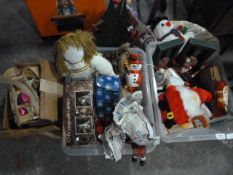 Large Quantity of Christmas Decorations