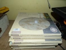 Seven Boxes of Homebase Self Adhesive Floor Tiles