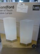 *Sanford Square Touch Lamps