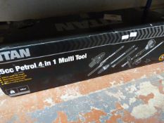 *Titan 25cc Petrol 4-in-1 Multitool Hedge Trimmer