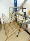 Two Vintage Metal Magazine Racks