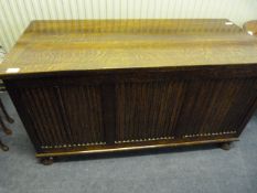 Large Oak Blanket Box