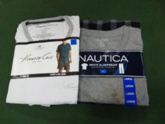 *Two Men's T-shirt and Shorts Sets Size: Large