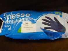 *Finesse Rubber Gloves (Blue)