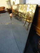 Large Bevel Edged Wall Mirror