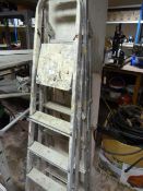 Two Pairs of Four Tread Steps