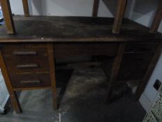 Twin Pedestal Desk