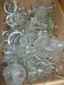 Box Containing Large Amount of Drinking Glassware