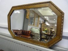 Framed Bevelled Edge Wall Mirror