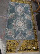 One Yellow and One Green Rug