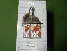 *Bronze Effect Exterior Lantern