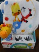 *Fisher Price Blanket and Rattle