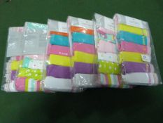 *Six Packs of Seven Girls Pants Age:2-3