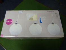 *Three Hanging Pendent Lights