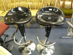 Pair of Gas Lift Barstools