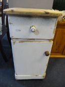 Painted Pine Pot Cupboard