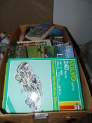 Box of Hardback and Paperback Books