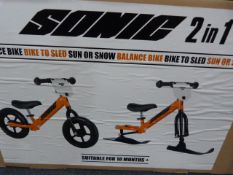 *Sonic 2-in-1 Bike to Sled