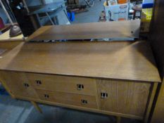 Vintage Teak Dressing Table