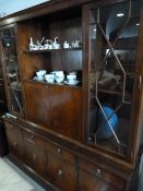 Mahogany Wall Unit