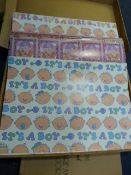 Two Boxes of Baby and Wedding Gift Wrap